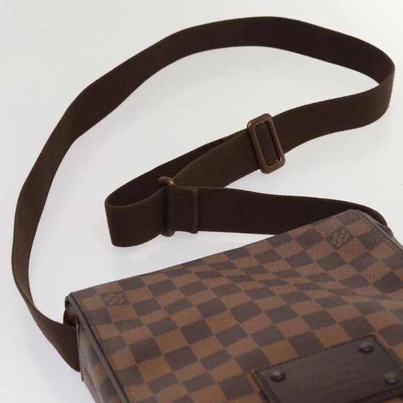 LOUIS VUITTON Damier Ebene Brooklyn PM Shoulder Bag N51210 LV Auth ar12116 - Picture 9 of 16
